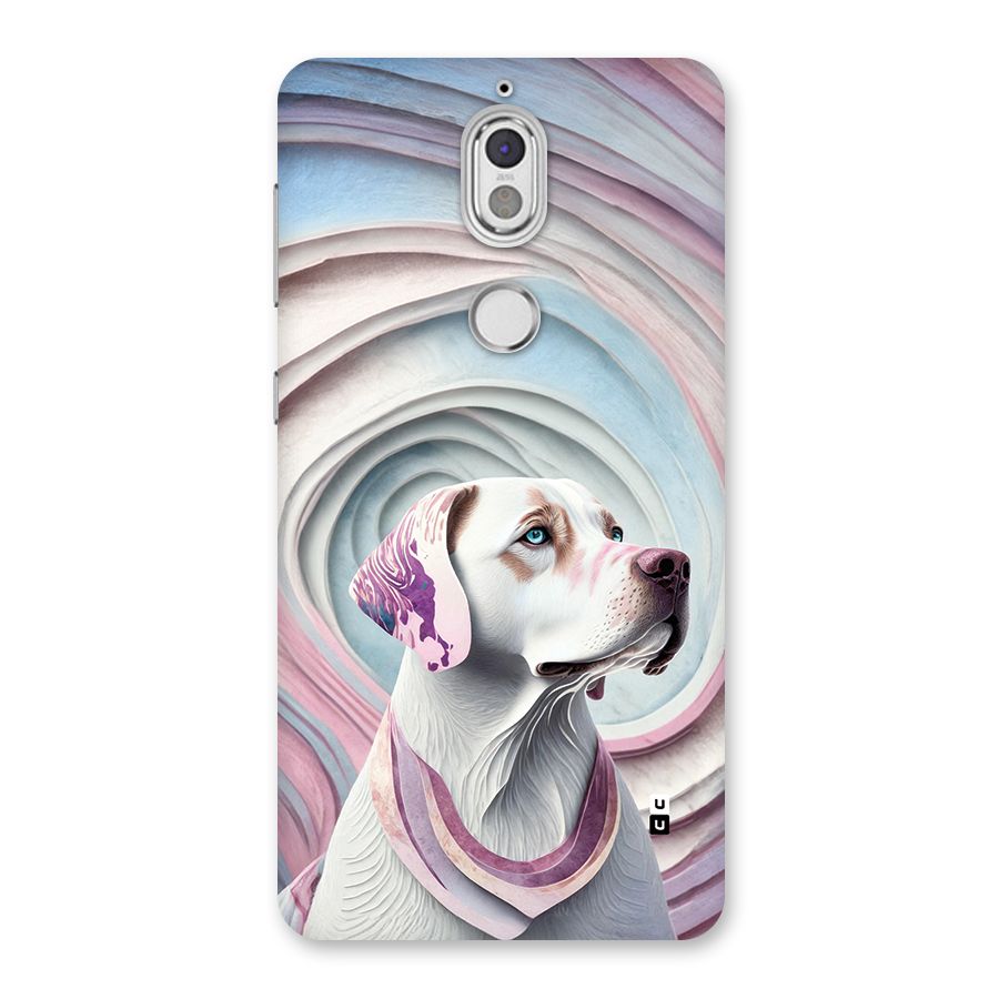 Eye Dog illustration Back Case for Nokia 7