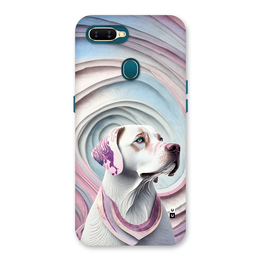 Eye Dog illustration Back Case for Oppo A12s