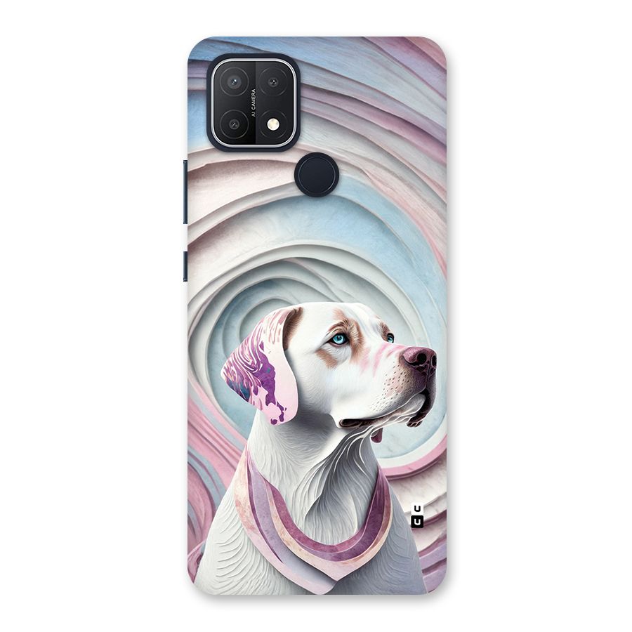 Eye Dog illustration Back Case for Oppo A15