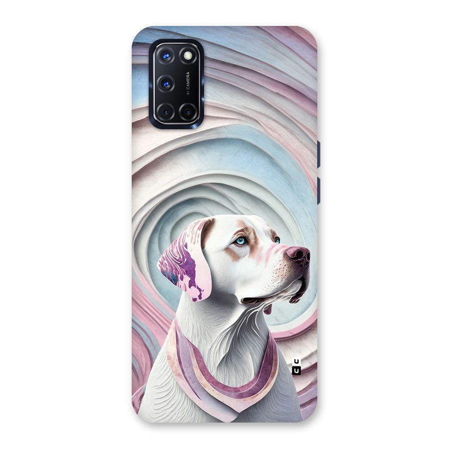 Eye Dog illustration Back Case for Oppo A52