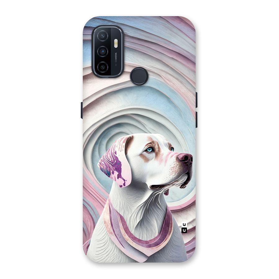 Eye Dog illustration Back Case for Oppo A53