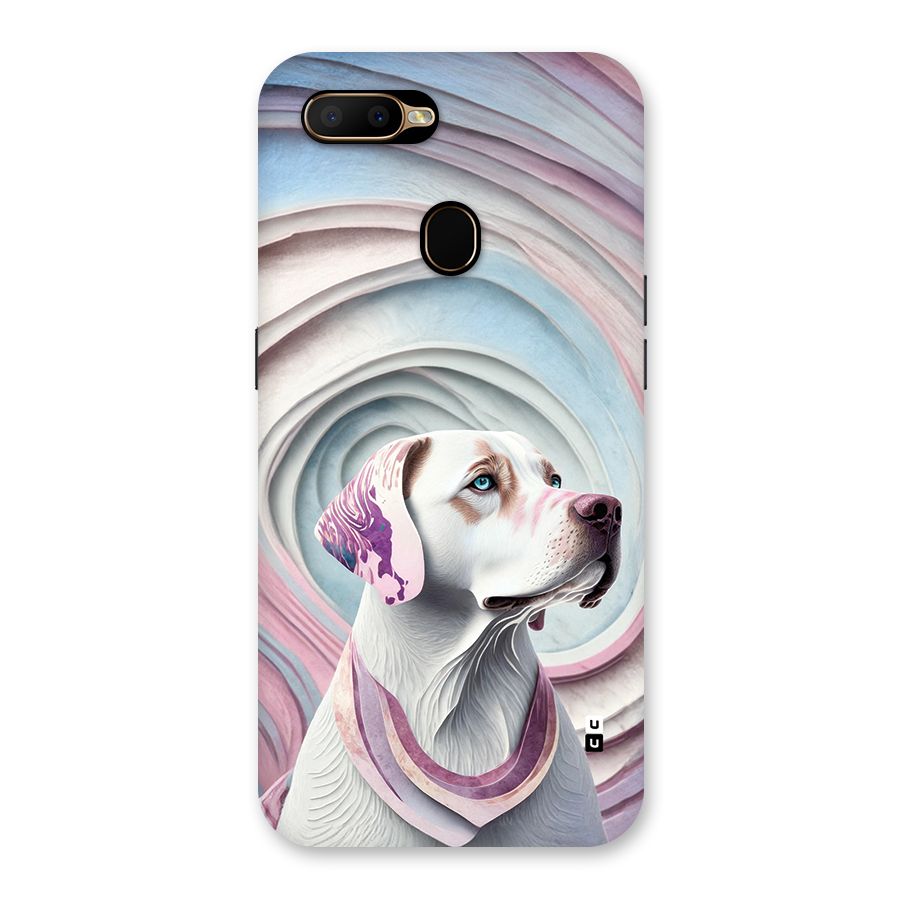 Eye Dog illustration Back Case for Oppo A5s