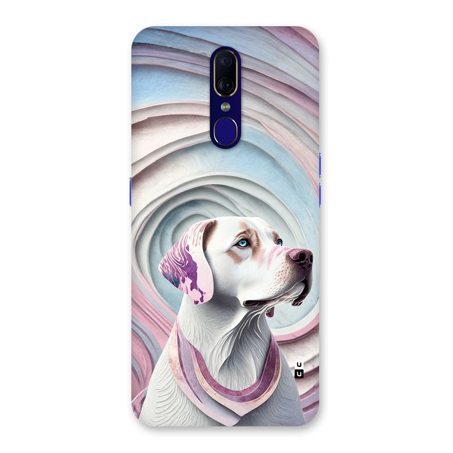 Eye Dog illustration Back Case for Oppo A9