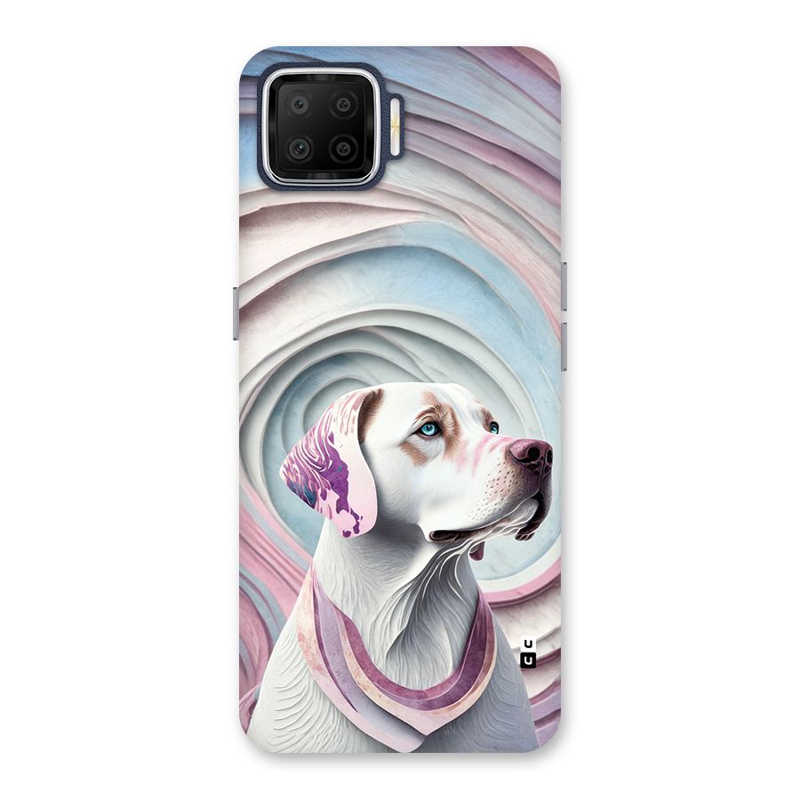 Eye Dog illustration Back Case for Oppo F17
