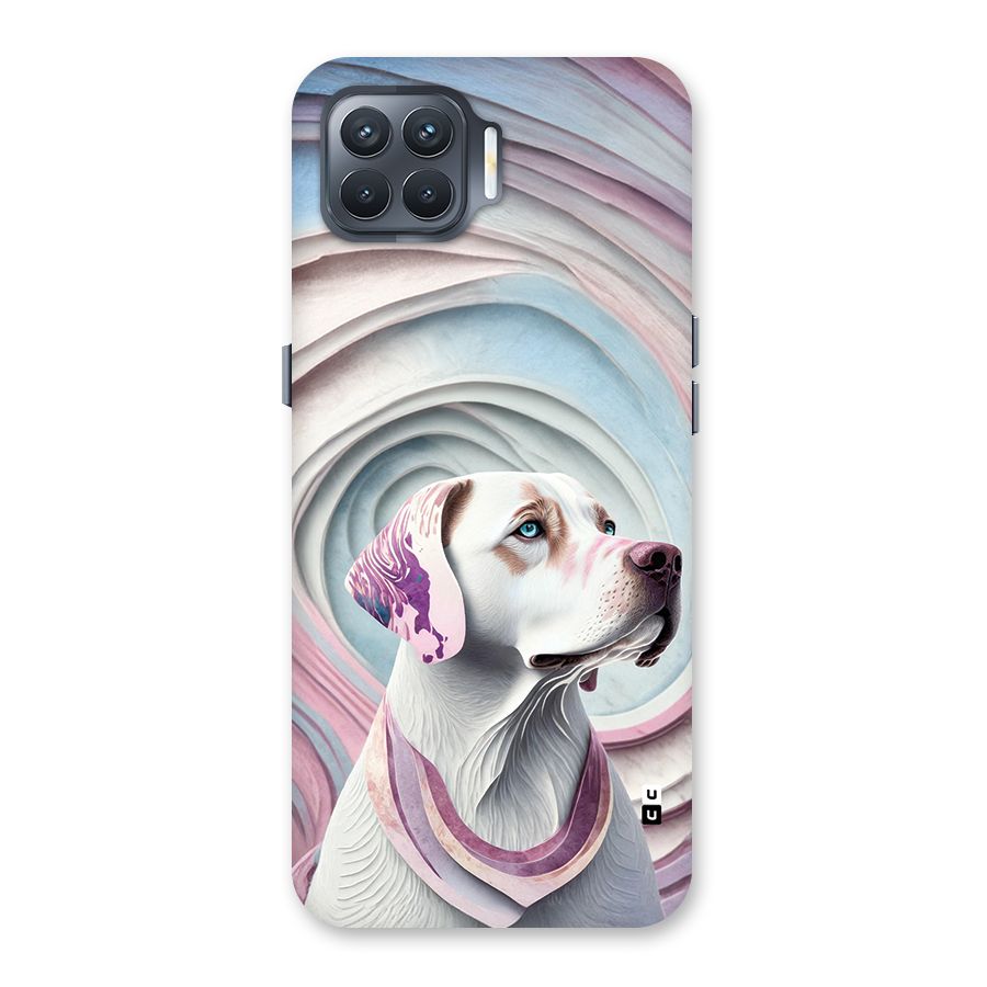 Eye Dog illustration Back Case for Oppo F17 Pro