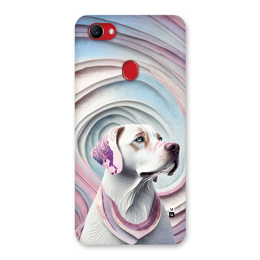 Eye Dog illustration Back Case for Oppo F7