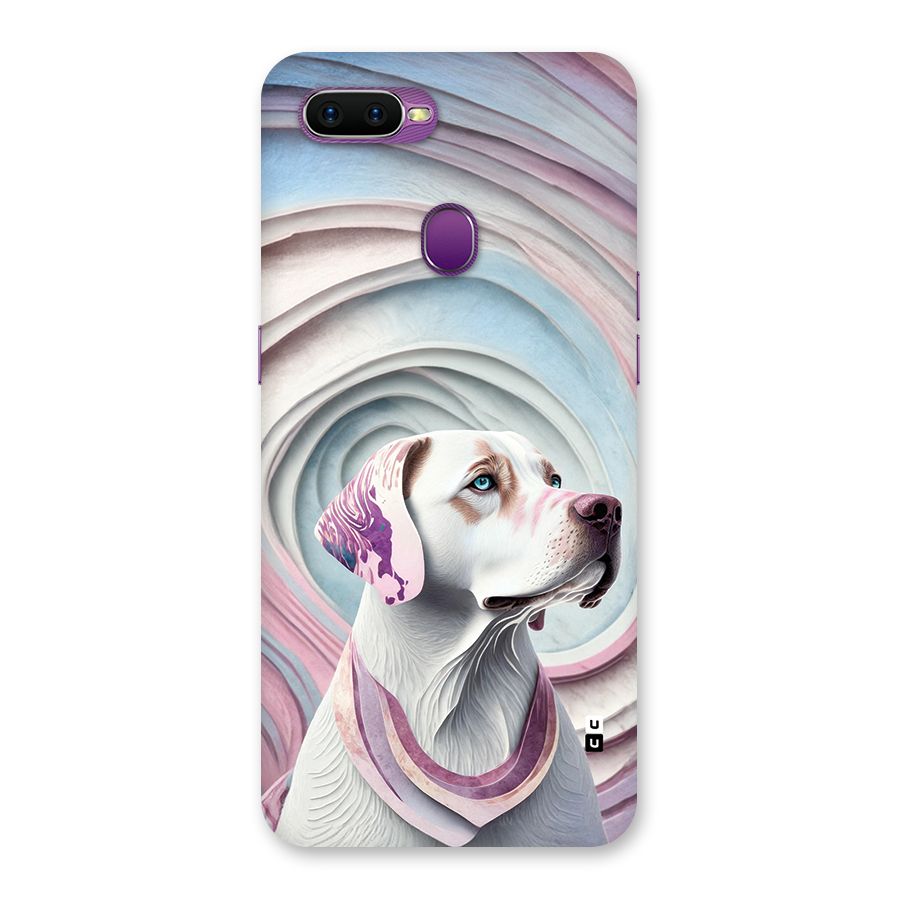 Eye Dog illustration Back Case for Oppo F9