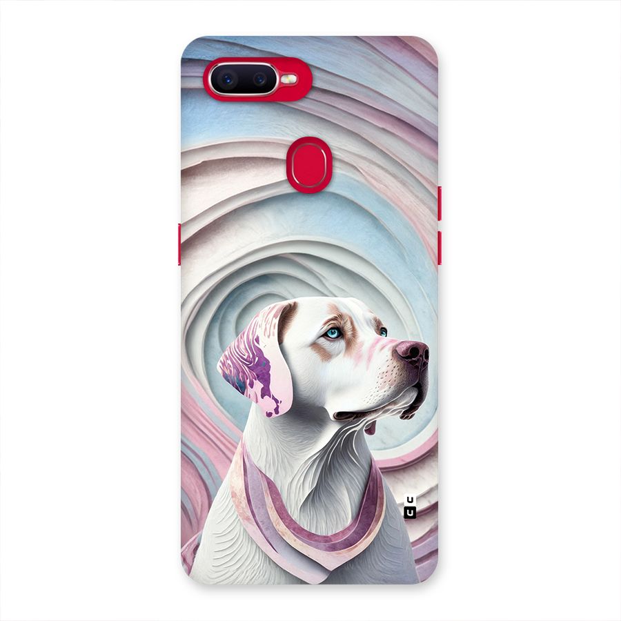 Eye Dog illustration Back Case for Oppo F9 Pro