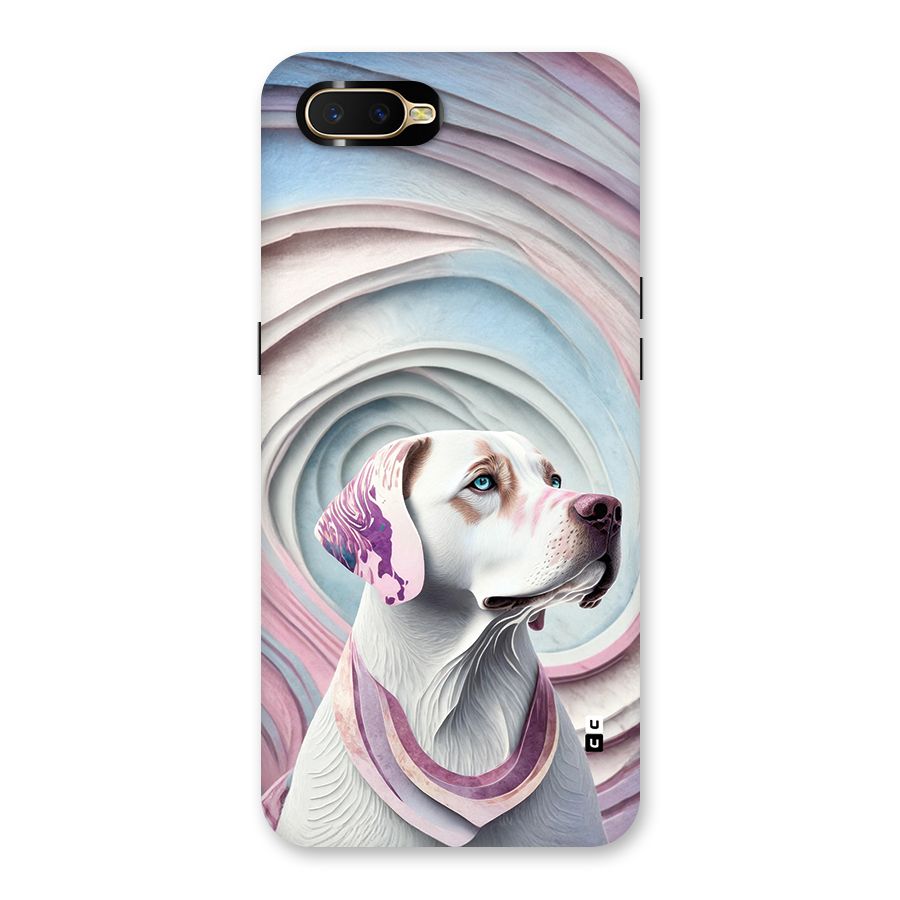 Eye Dog illustration Back Case for Oppo K1