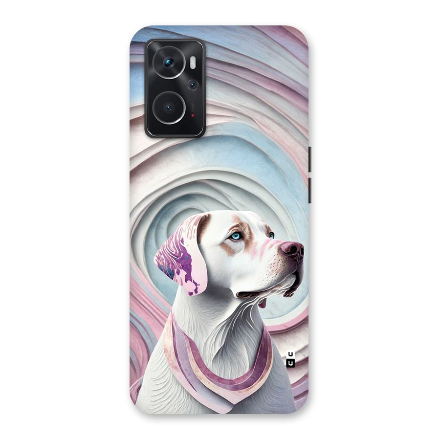 Eye Dog illustration Back Case for Oppo K10 4G