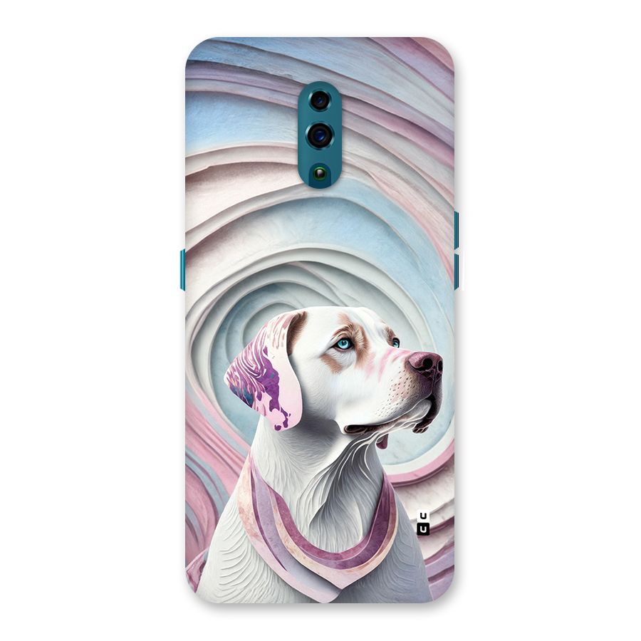 Eye Dog illustration Back Case for Oppo Reno