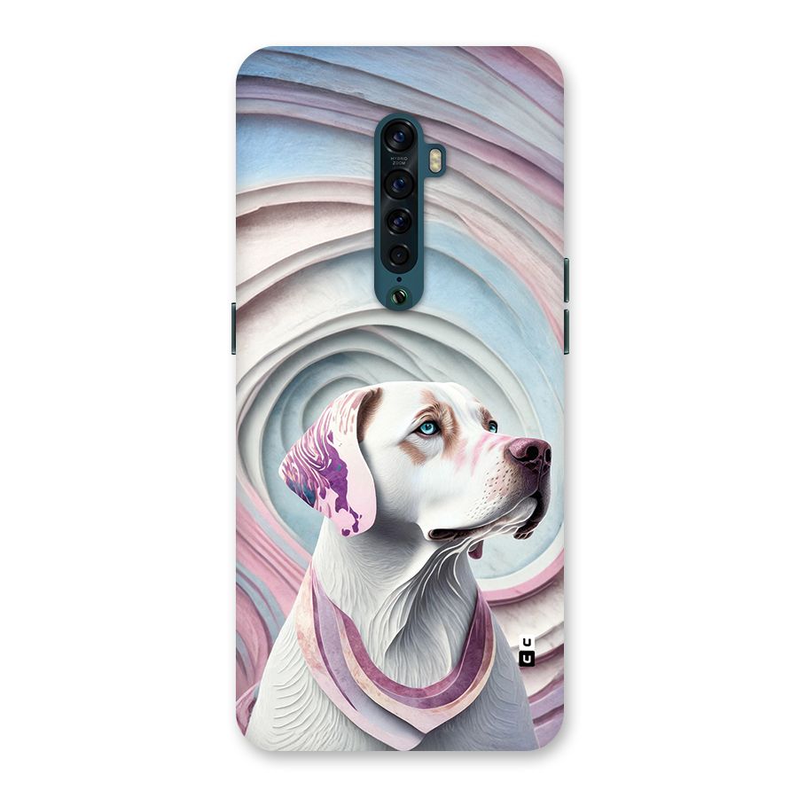Eye Dog illustration Back Case for Oppo Reno2