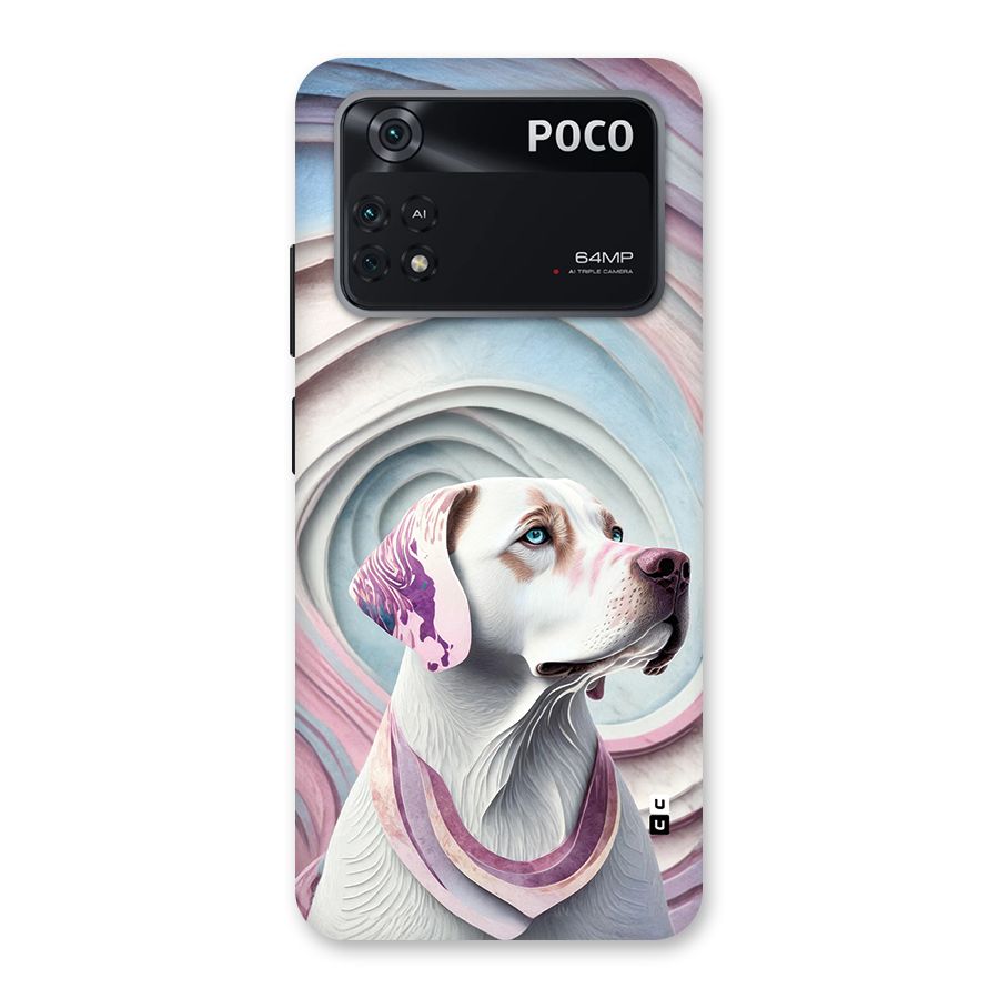 Eye Dog illustration Back Case for Poco M4 Pro 4G
