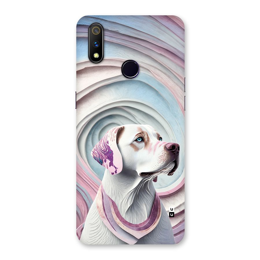Eye Dog illustration Back Case for Realme 3 Pro