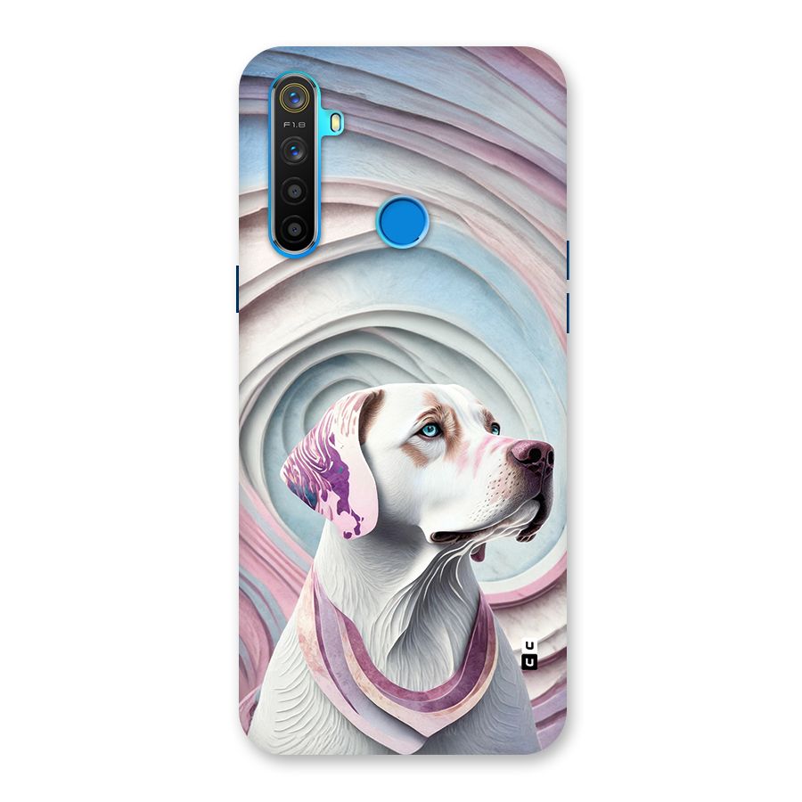 Eye Dog illustration Back Case for Realme 5