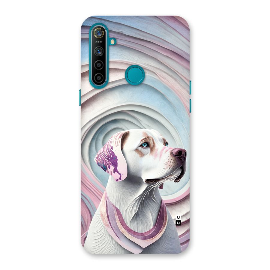 Eye Dog illustration Back Case for Realme 5i