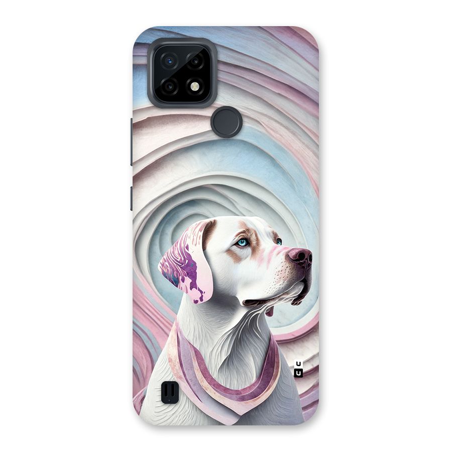 Eye Dog illustration Back Case for Realme C21