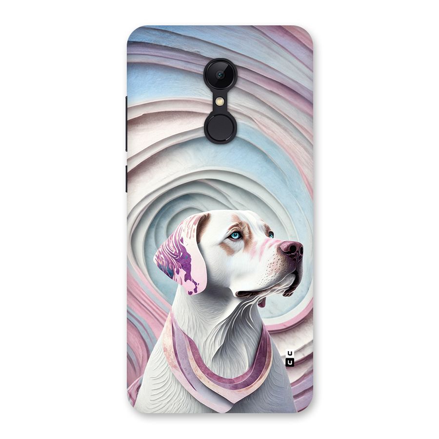 Eye Dog illustration Back Case for Redmi 5