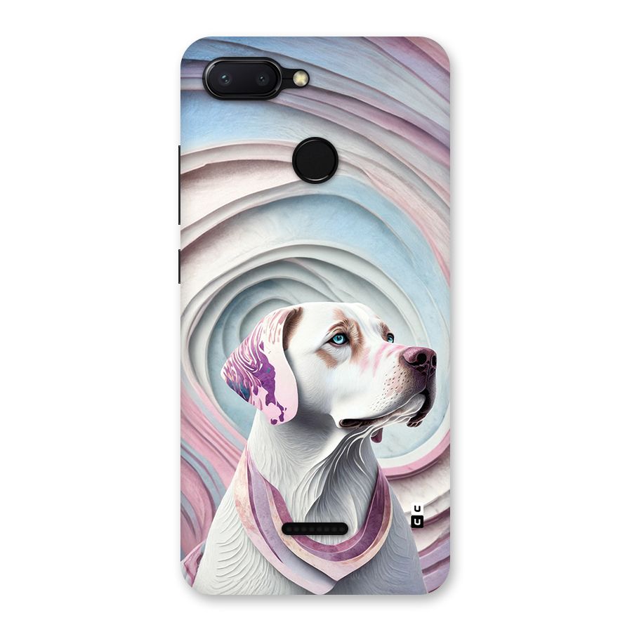 Eye Dog illustration Back Case for Redmi 6