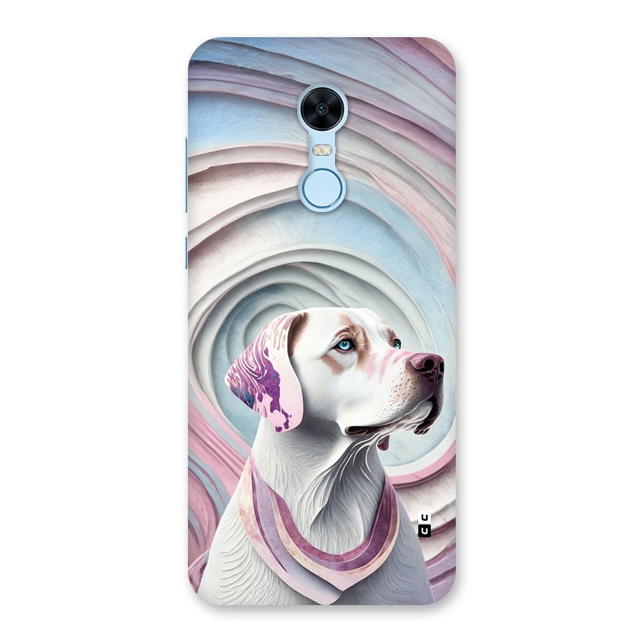 Eye Dog illustration Back Case for Redmi Note 5