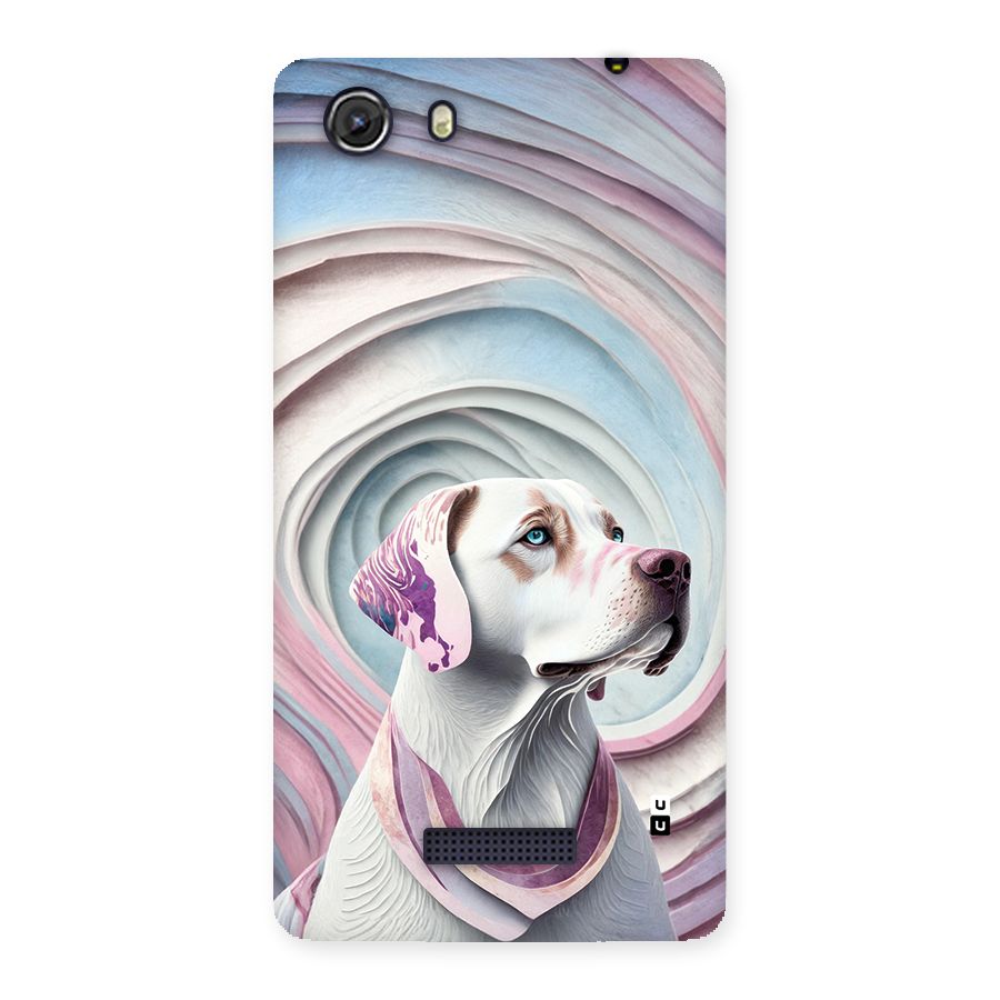 Eye Dog illustration Back Case for Unite 3
