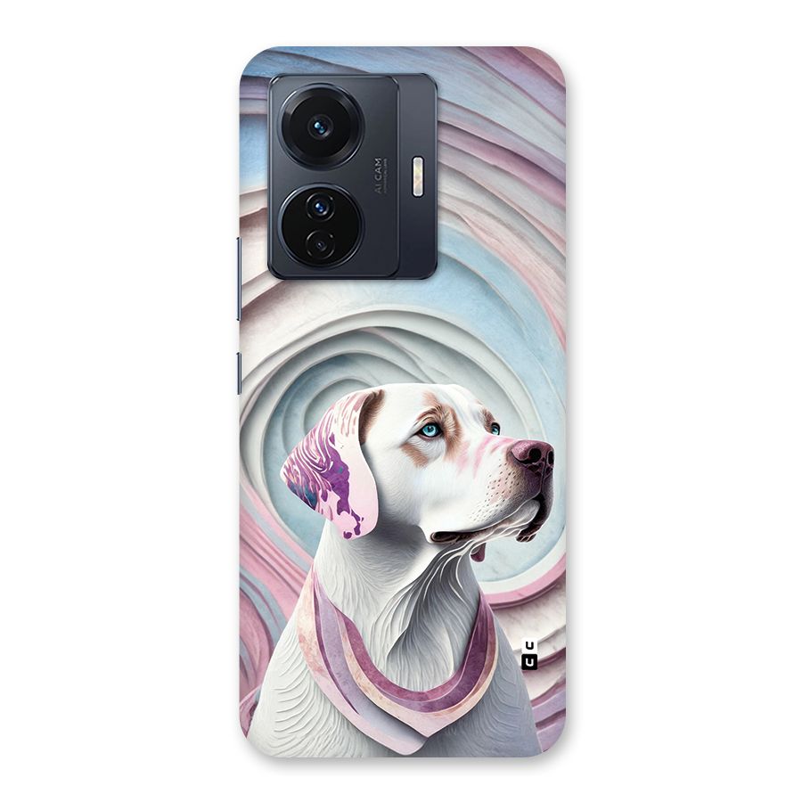 Eye Dog illustration Back Case for Vivo T1 Pro