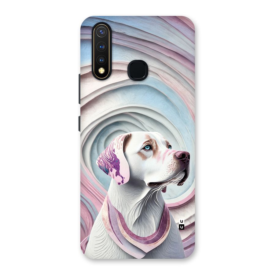 Eye Dog illustration Back Case for Vivo U20