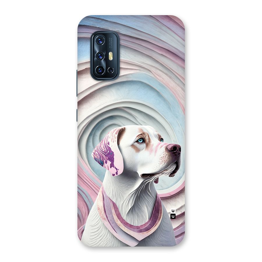Eye Dog illustration Back Case for Vivo V17