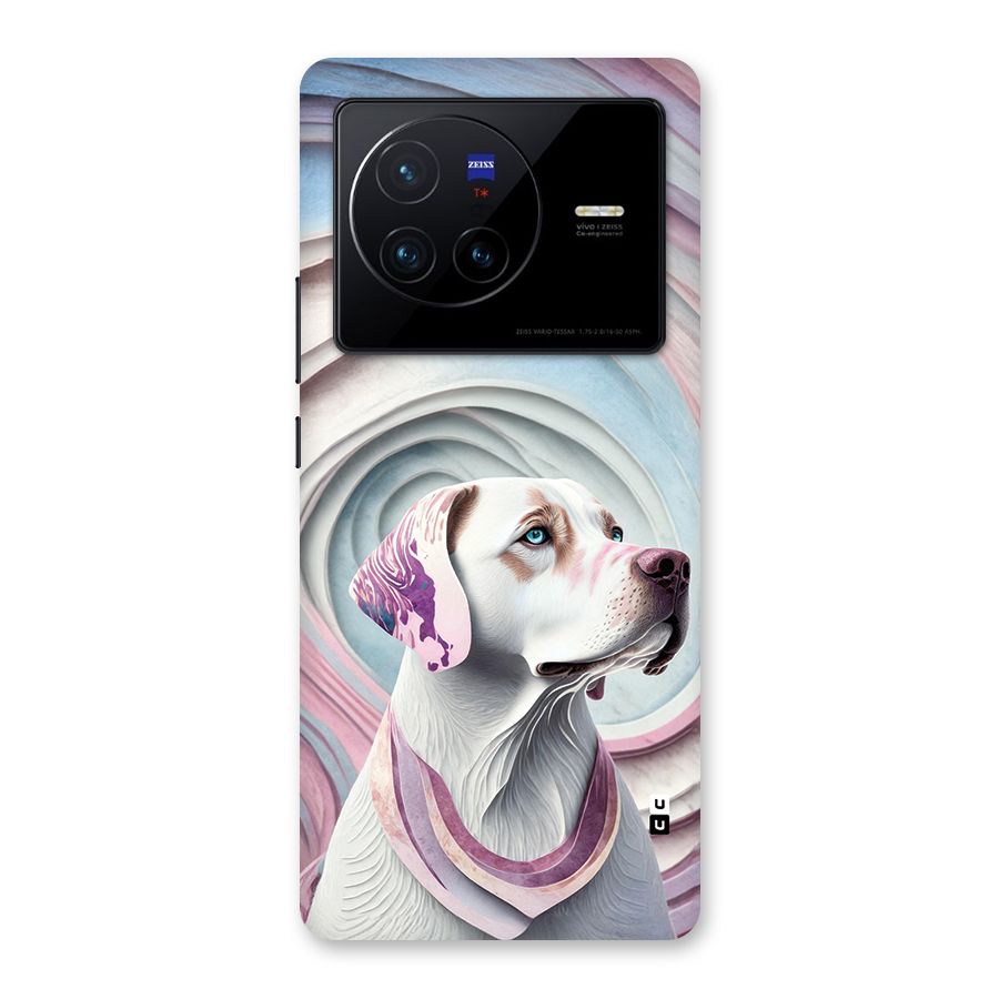 Eye Dog illustration Back Case for Vivo X80