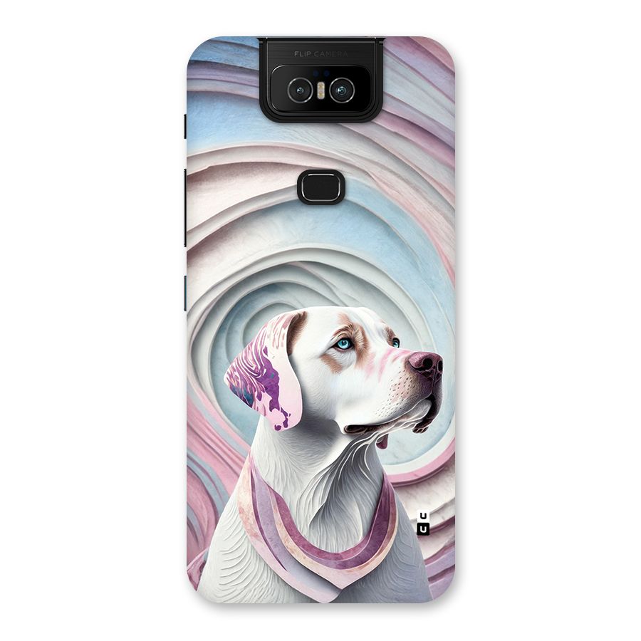 Eye Dog illustration Back Case for Zenfone 6z