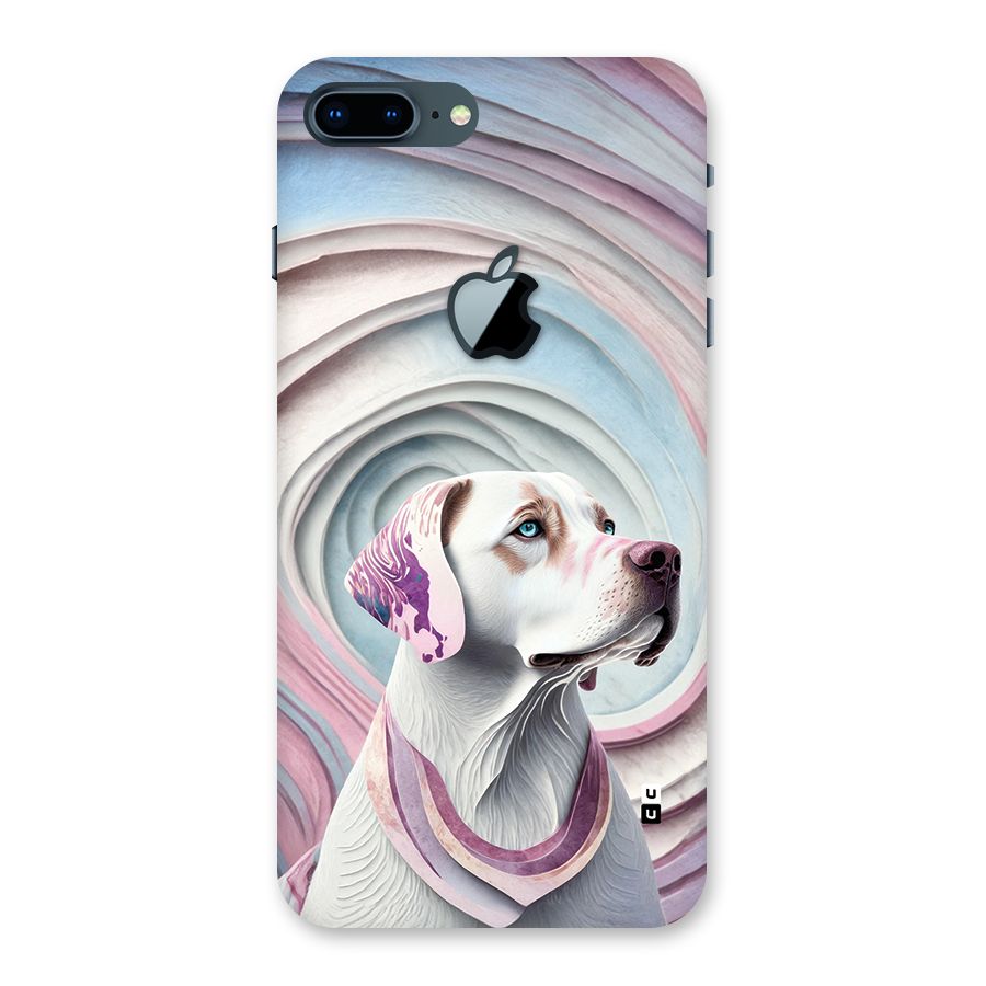 Eye Dog illustration Back Case for iPhone 7 Plus Apple Cut