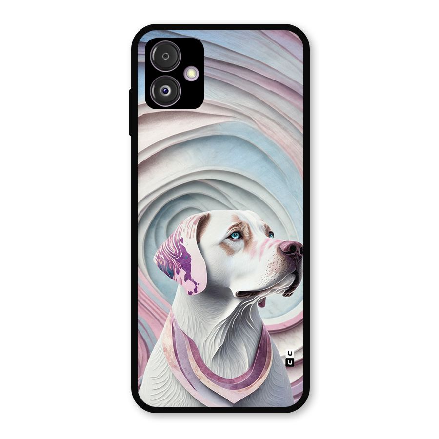 Eye Dog illustration Metal Back Case for Galaxy F14