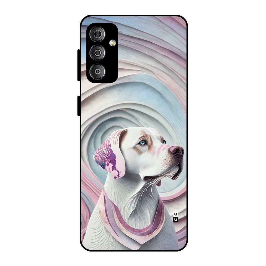 Eye Dog illustration Metal Back Case for Galaxy F23