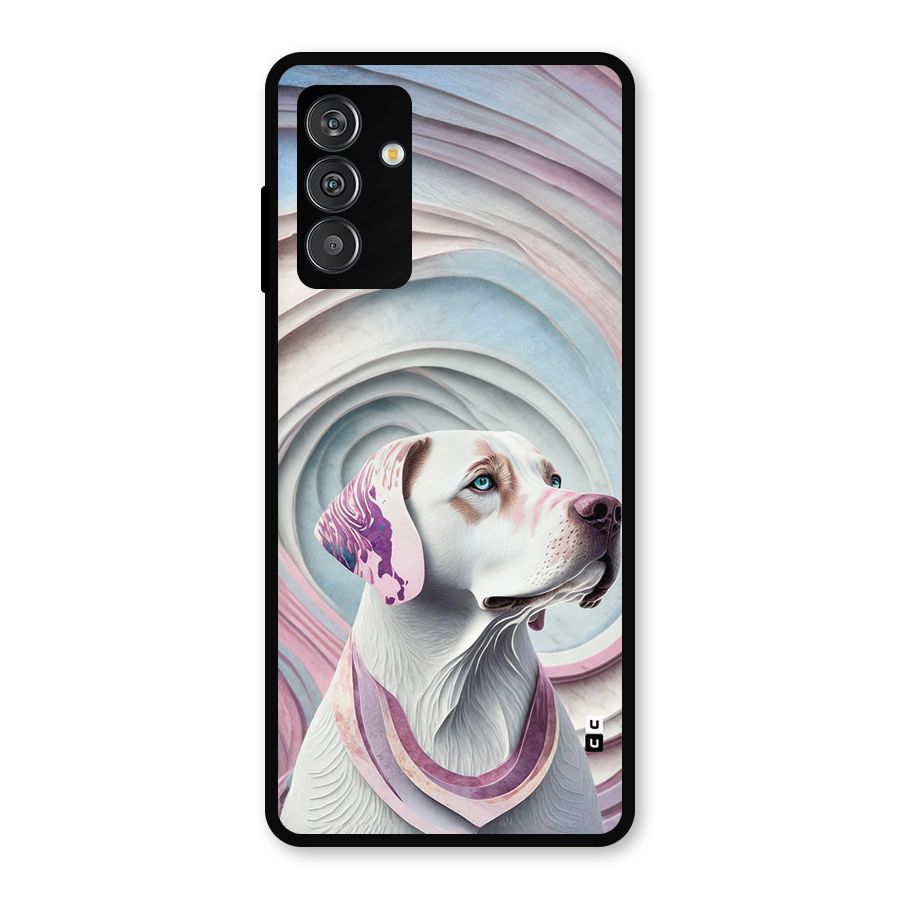 Eye Dog illustration Metal Back Case for Galaxy M13