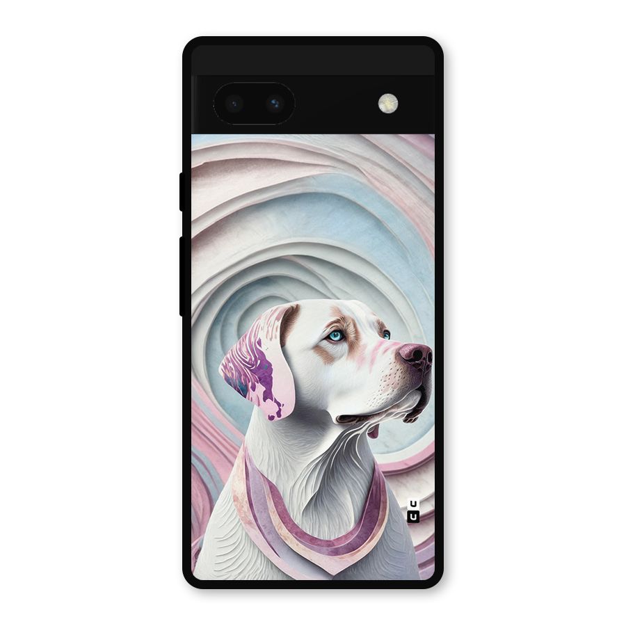 Eye Dog illustration Metal Back Case for Google Pixel 6a