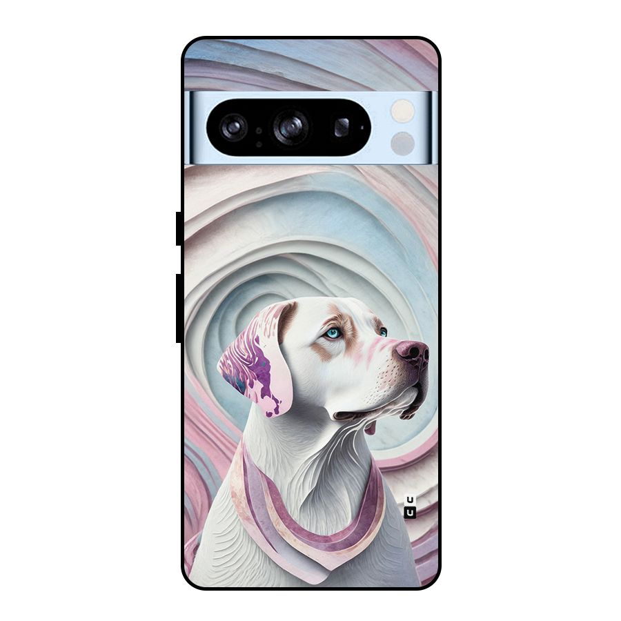 Eye Dog illustration Metal Back Case for Google Pixel 8 Pro