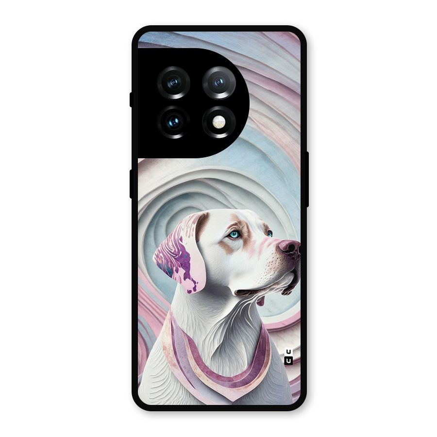 Eye Dog illustration Metal Back Case for OnePlus 11