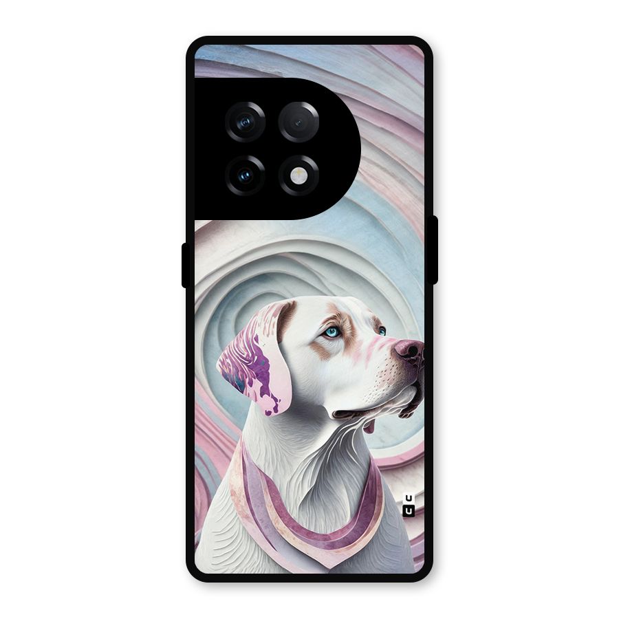 Eye Dog illustration Metal Back Case for OnePlus 11R