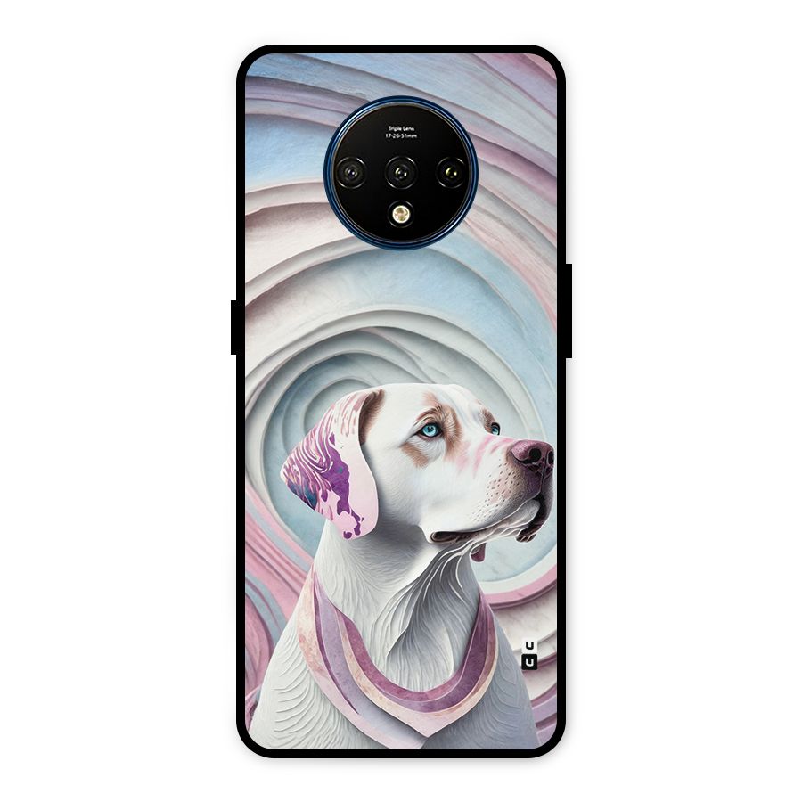 Eye Dog illustration Metal Back Case for OnePlus 7T