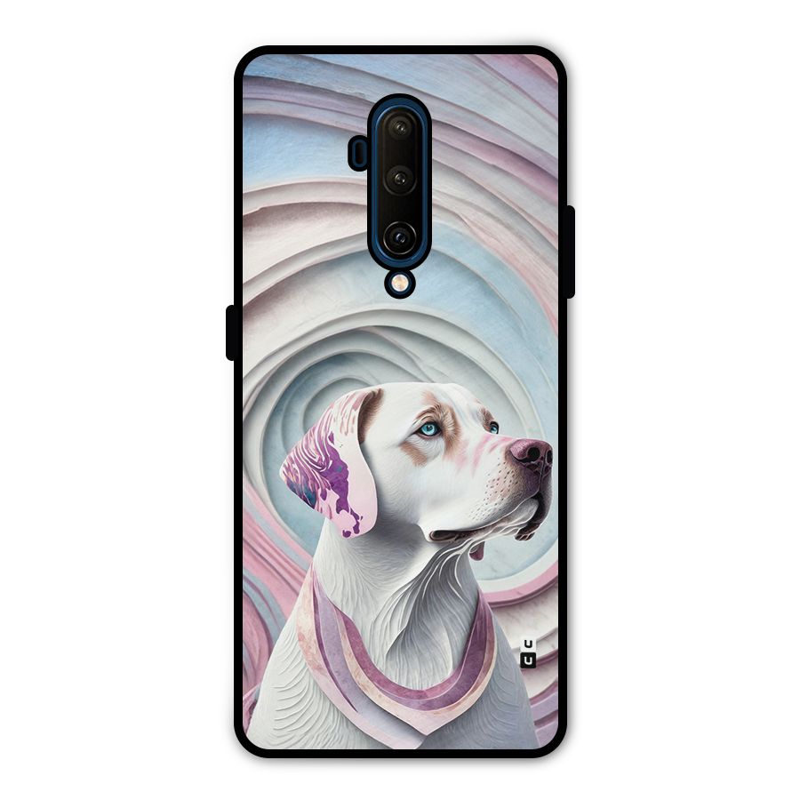 Eye Dog illustration Metal Back Case for OnePlus 7T Pro