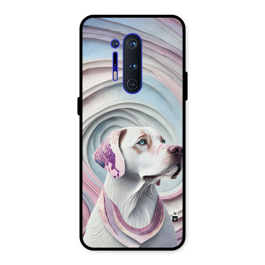 Eye Dog illustration Metal Back Case for OnePlus 8 Pro