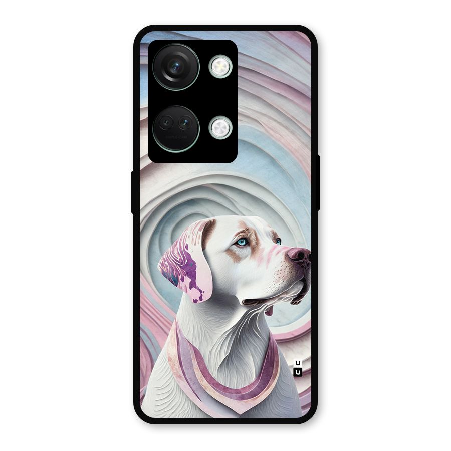 Eye Dog illustration Metal Back Case for OnePlus Nord 3