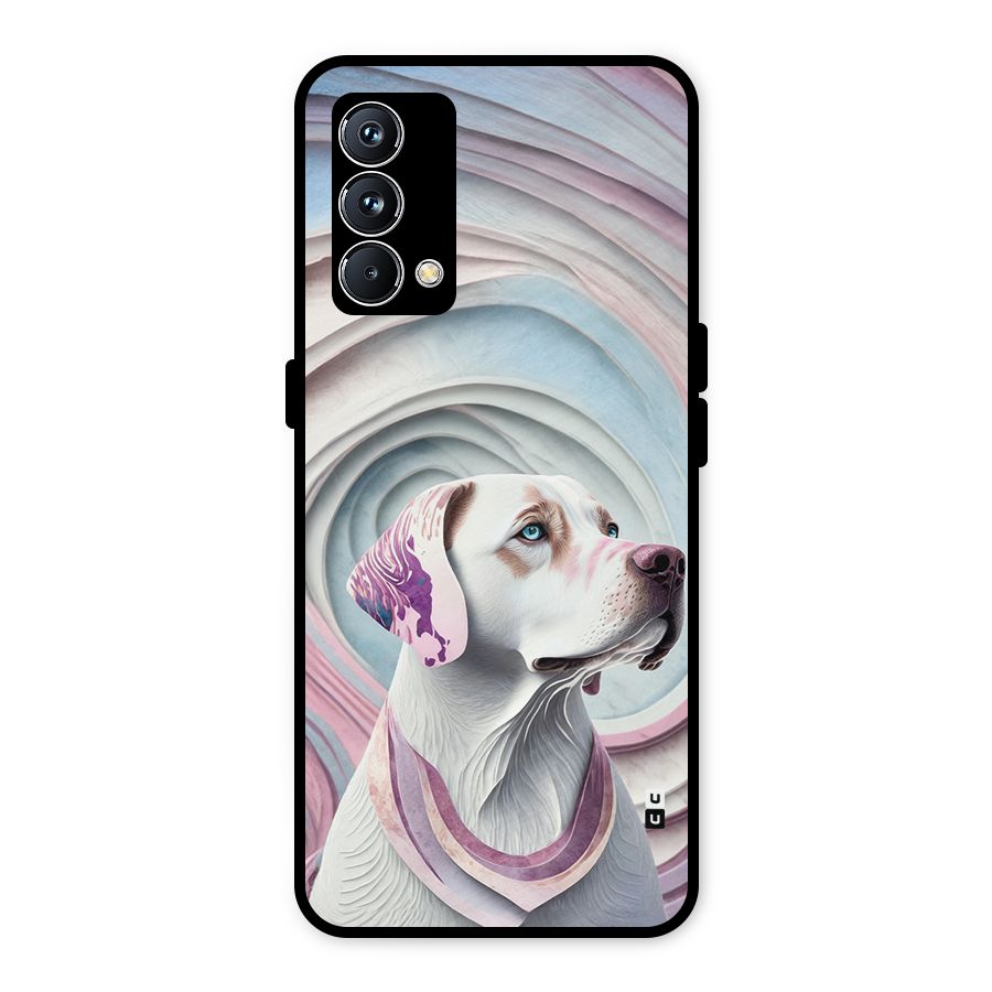 Eye Dog illustration Metal Back Case for Realme GT Master Edition