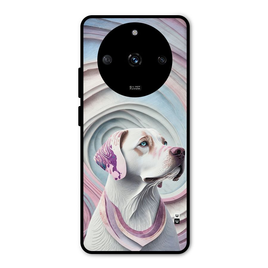 Eye Dog illustration Metal Back Case for Realme Narzo 60 5G