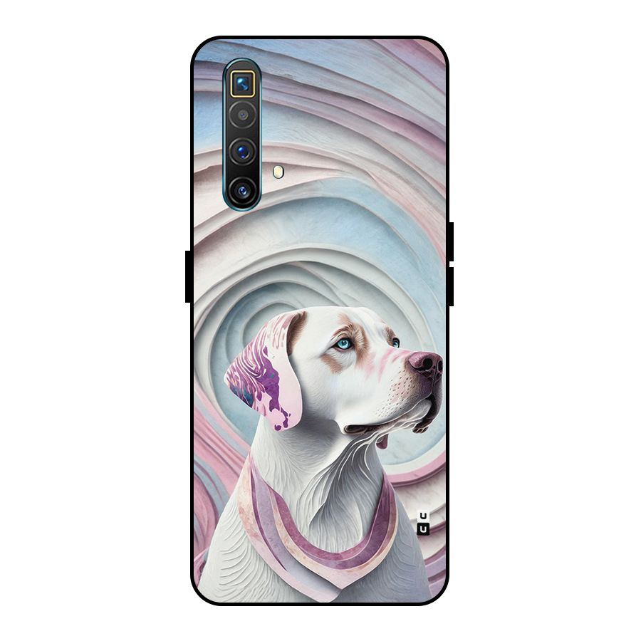 Eye Dog illustration Metal Back Case for Realme X3 SuperZoom