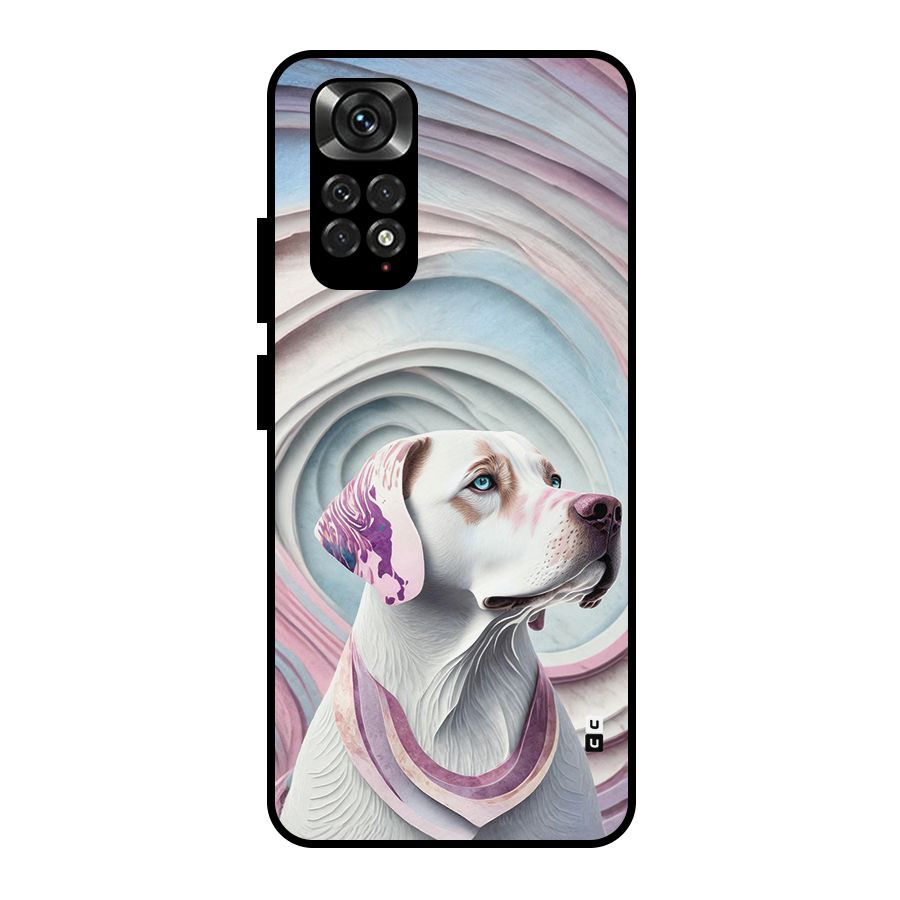 Eye Dog illustration Metal Back Case for Redmi Note 11 Pro
