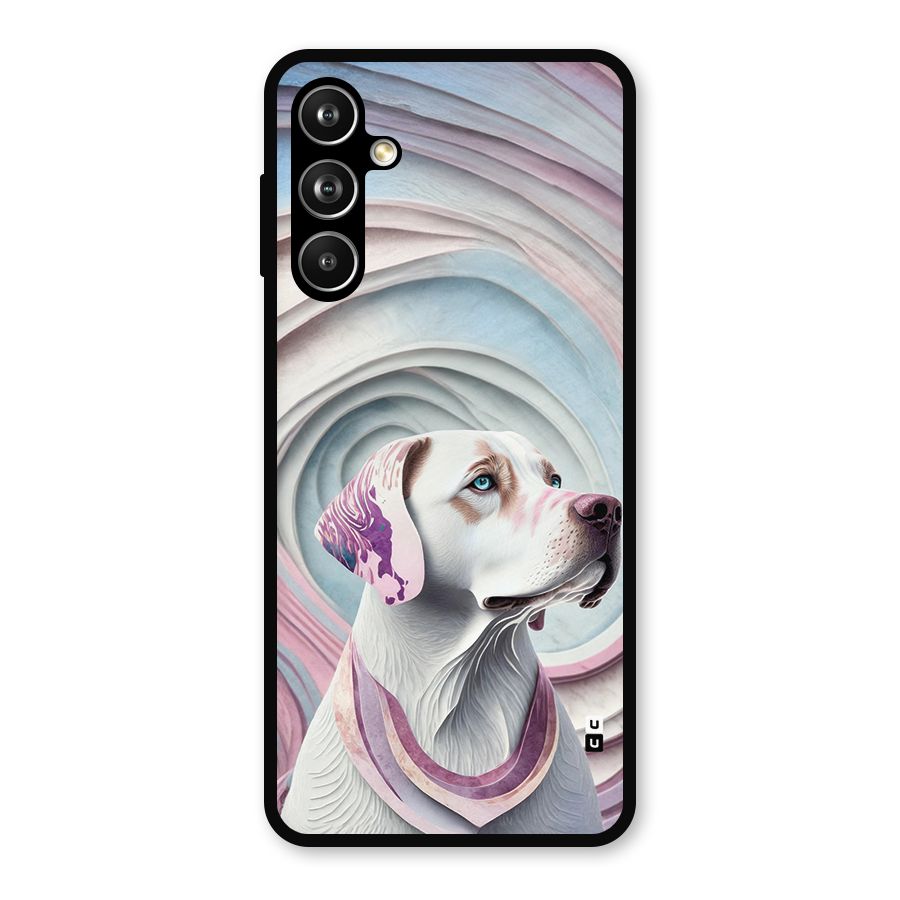 Eye Dog illustration Metal Back Case for Samsung Galaxy M54