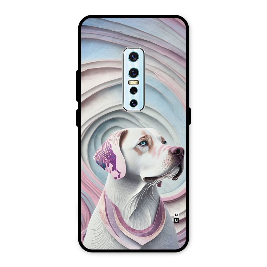 Eye Dog illustration Metal Back Case for Vivo V17 Pro