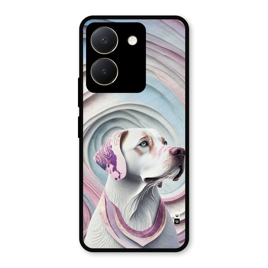 Eye Dog illustration Metal Back Case for Vivo Y36