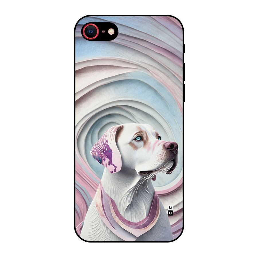 Eye Dog illustration Metal Back Case for iPhone 7